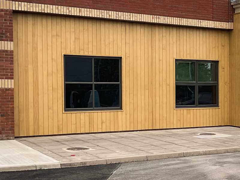 Accoya Cladding Front 2