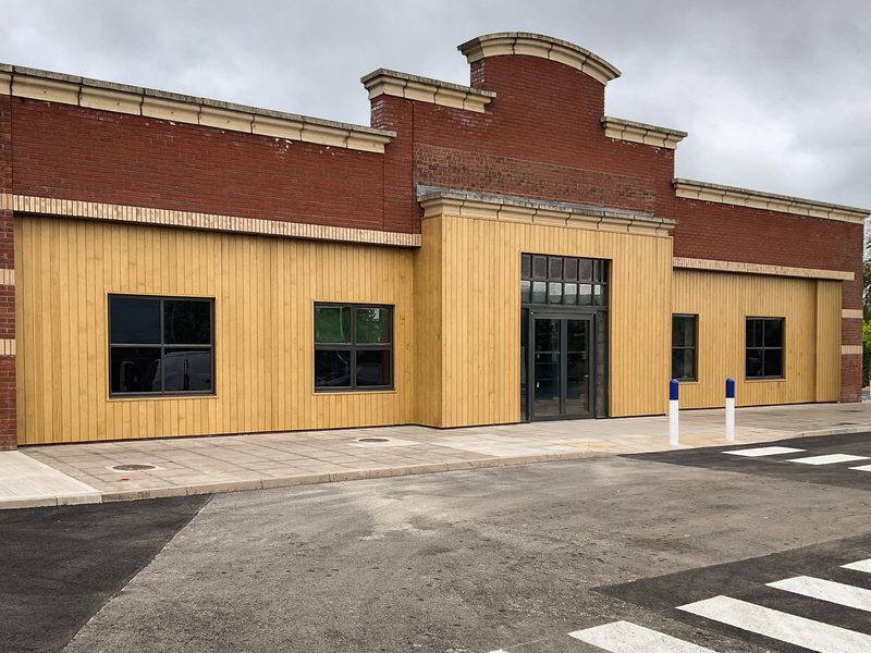 Accoya Cladding Front