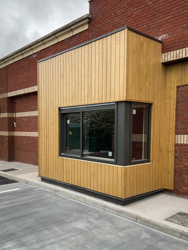 Accoya Cladding Side
