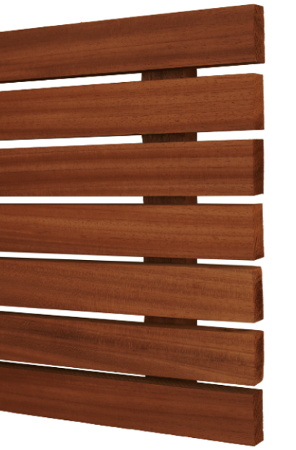 Ayous Slatted Fencing