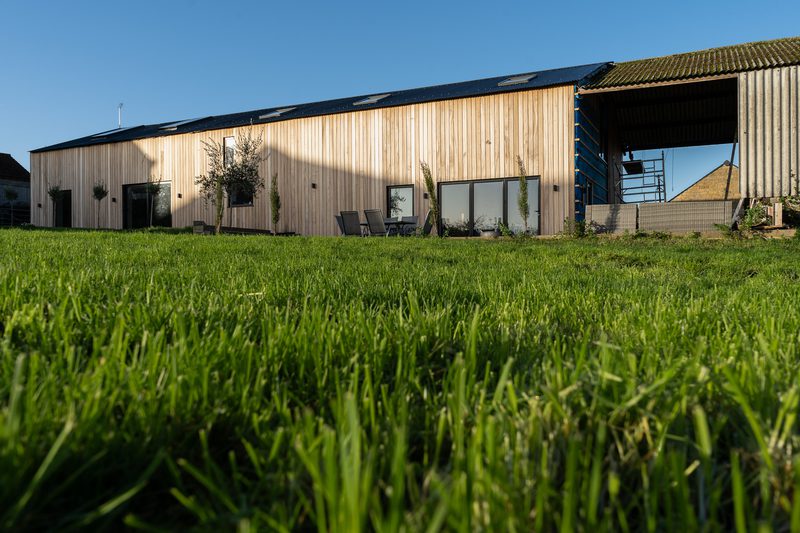 Barn Conversion with vertical cladding 12