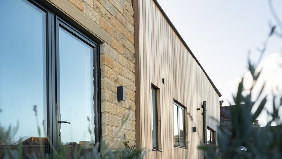 Barn Conversion with vertical cladding 7