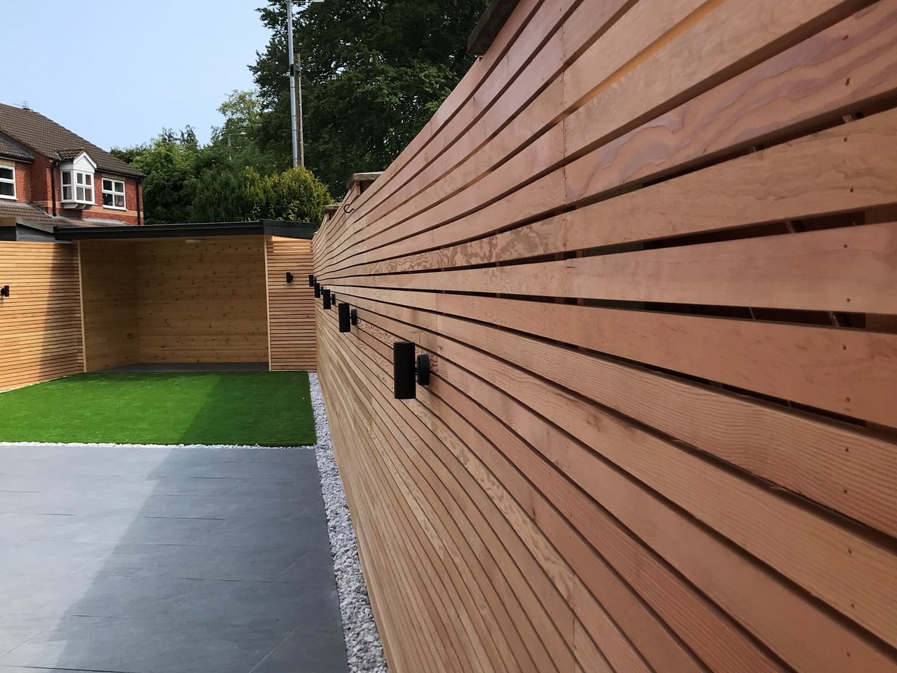 Douglas Fir Fencing Slats 18mm x 45mm B