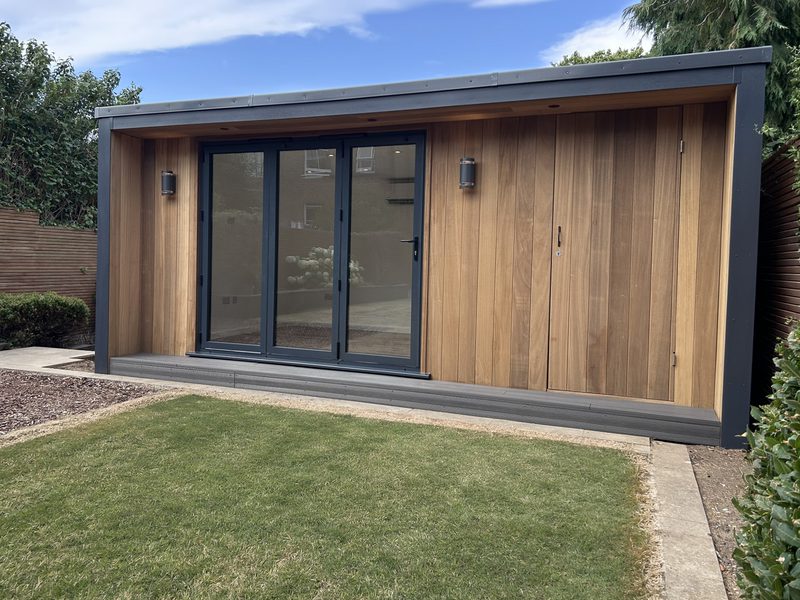 Garden Room Cladding 1