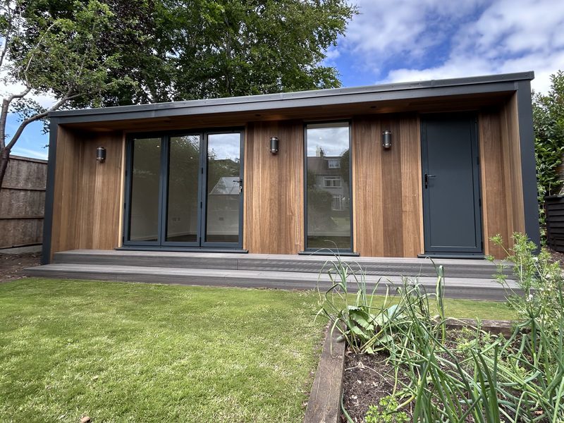 Garden Room Cladding 2
