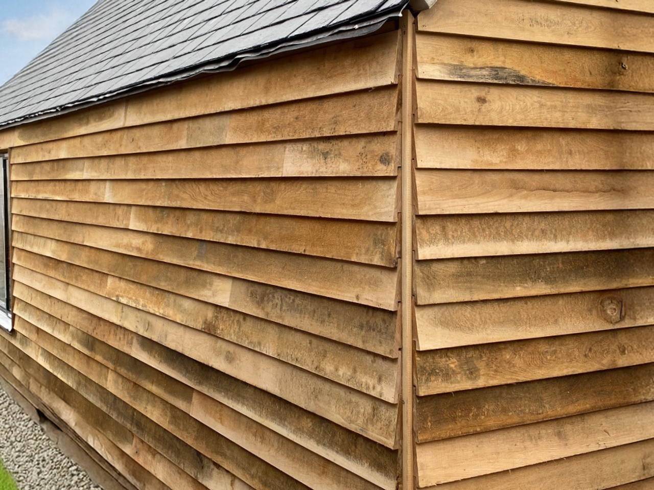 Oak Tree Cladding European Green Oak | UK Cladding Suppliers & Merchants