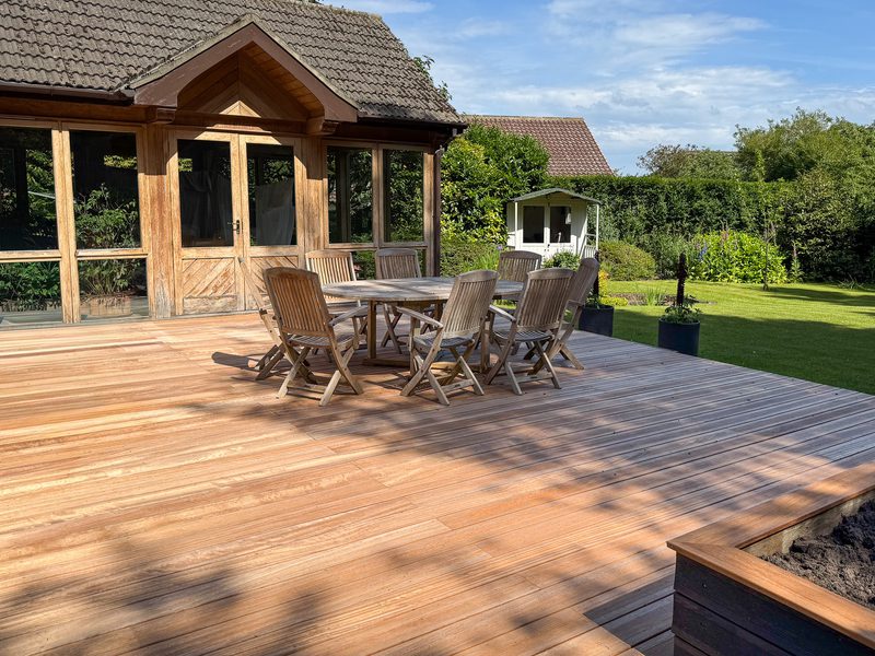 JP Iroko Decking 2