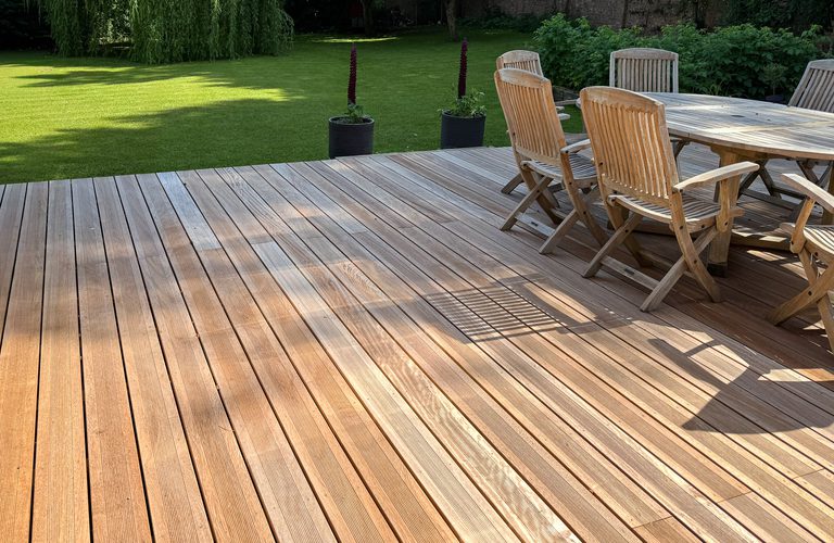 JP Iroko Decking 3