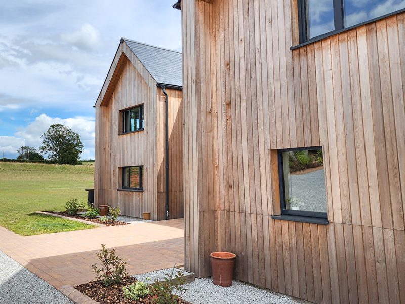 Natural Cedar Cladding 5