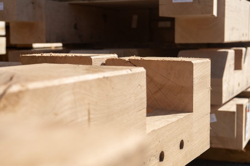 Oak frame structure 06