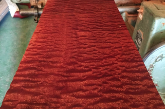 Quilted Sapele Sanded Oiled