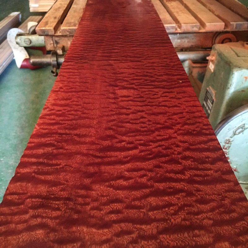 Quilted Sapele Sanded Oiled