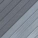 Diagonal grey wooden deck boards with visible grain in alternating light and dark shades.