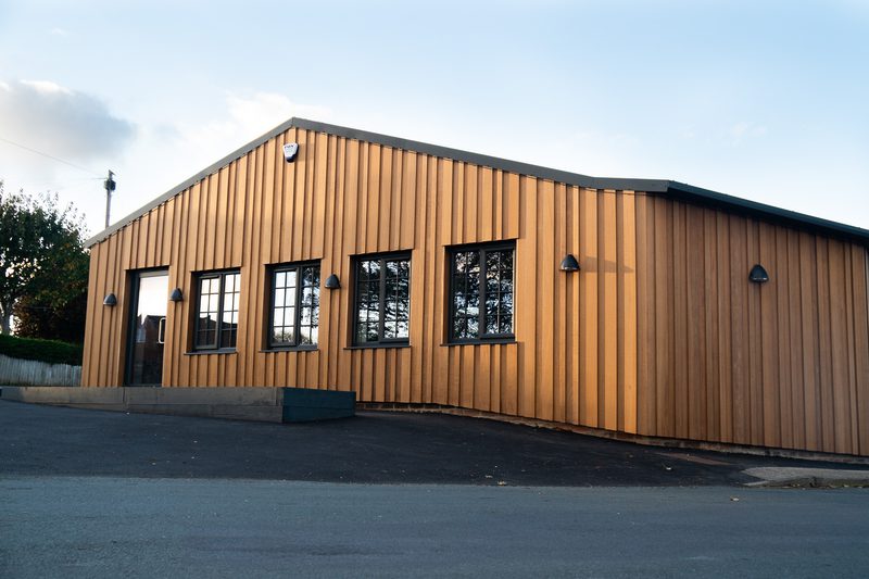 Thermo Ayous Pre Finished Random Width Timber Cladding 1