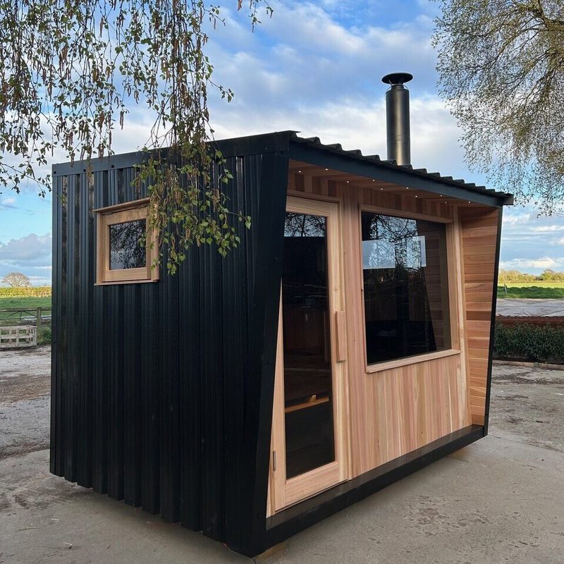 Yorkshire Hut Co Pipi Cedar Sauna Hut