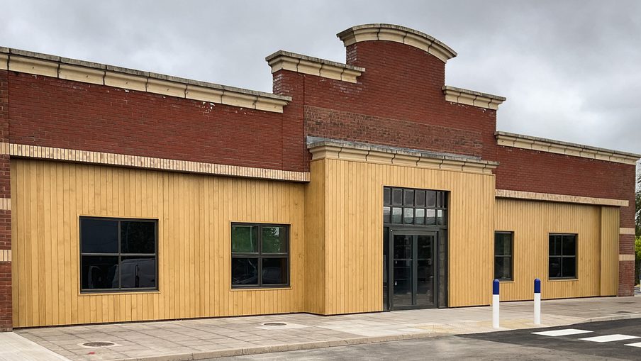 Accoya Cladding Front