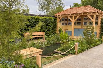 Oak decking Chelseaflowershow
