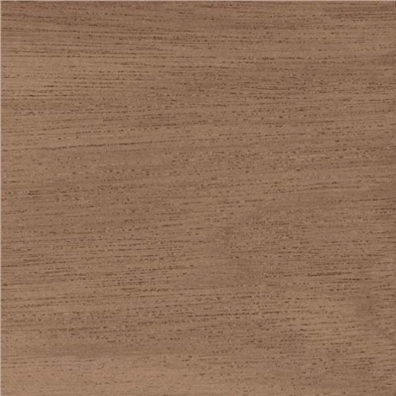 Close-up of a brown wood surface with subtle horizontal grain patterns and natural color variations.