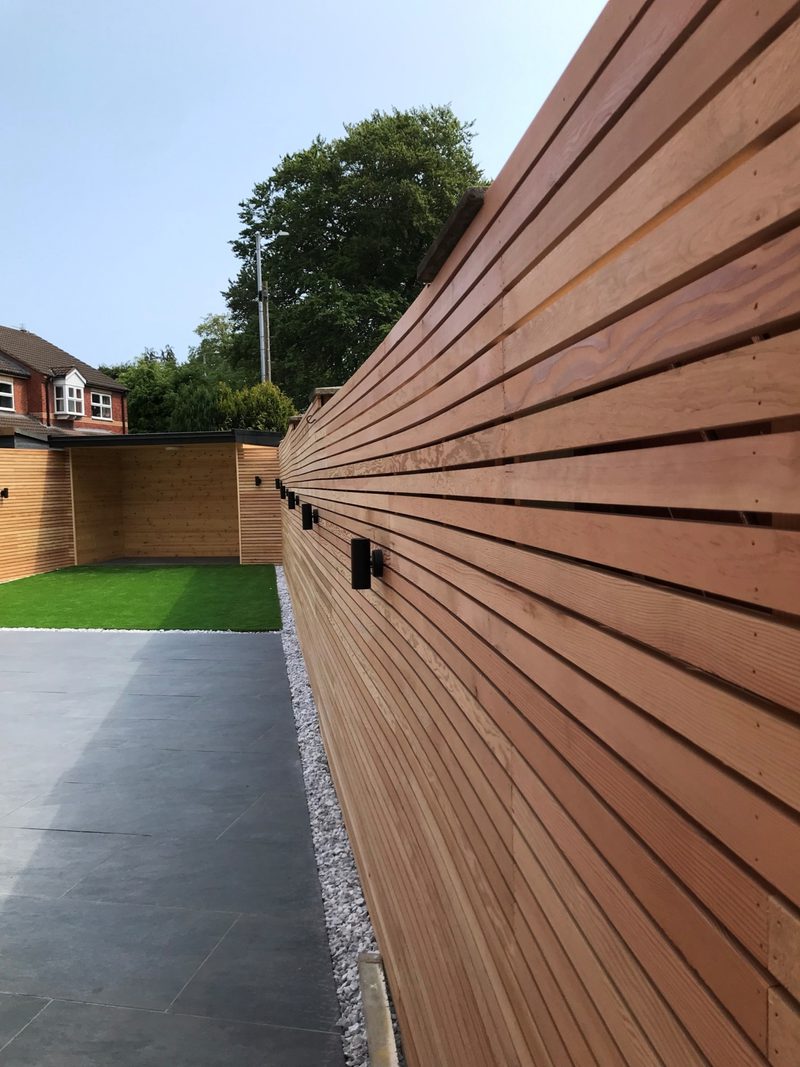 Douglas Fir Fencing Slats 18mm x 45mm B
