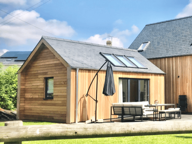 Garden Room Outbuilding Cladding