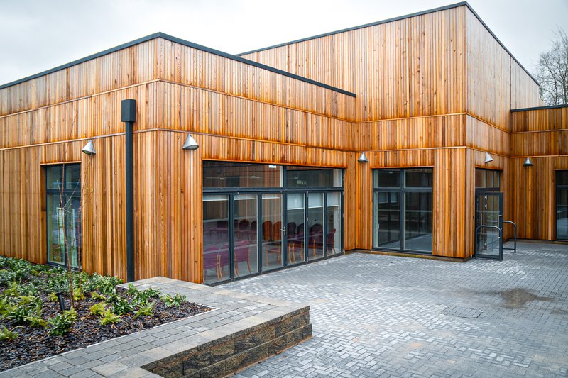 Fire Retardant Timber Cladding Solution For School