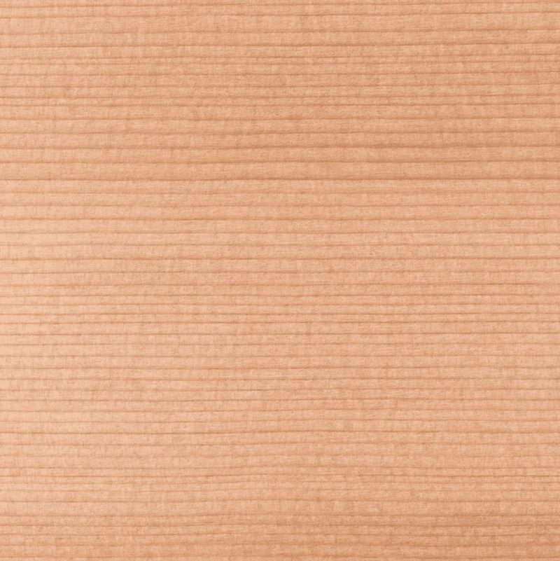 Close-up of a light brown cardboard surface with subtle horizontal grain lines.