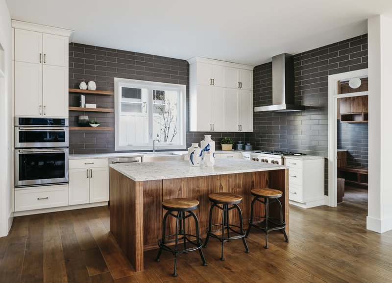 Walnut flooring