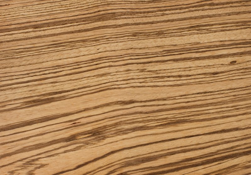 Zebrano closeup