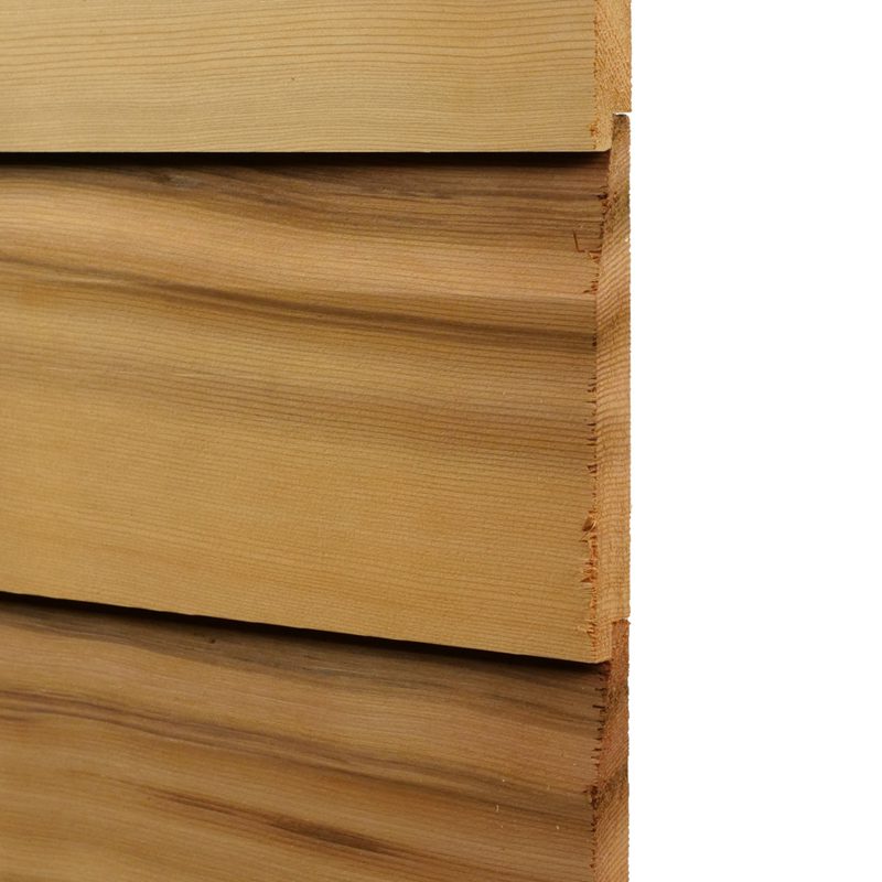 Close-up of stacked light-brown wooden planks with visible grain and subtle bevels, arranged horizontally against a white background.