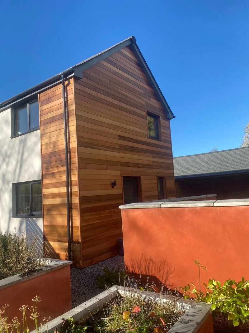 Western Red Cedar House Cladding Project Case Study