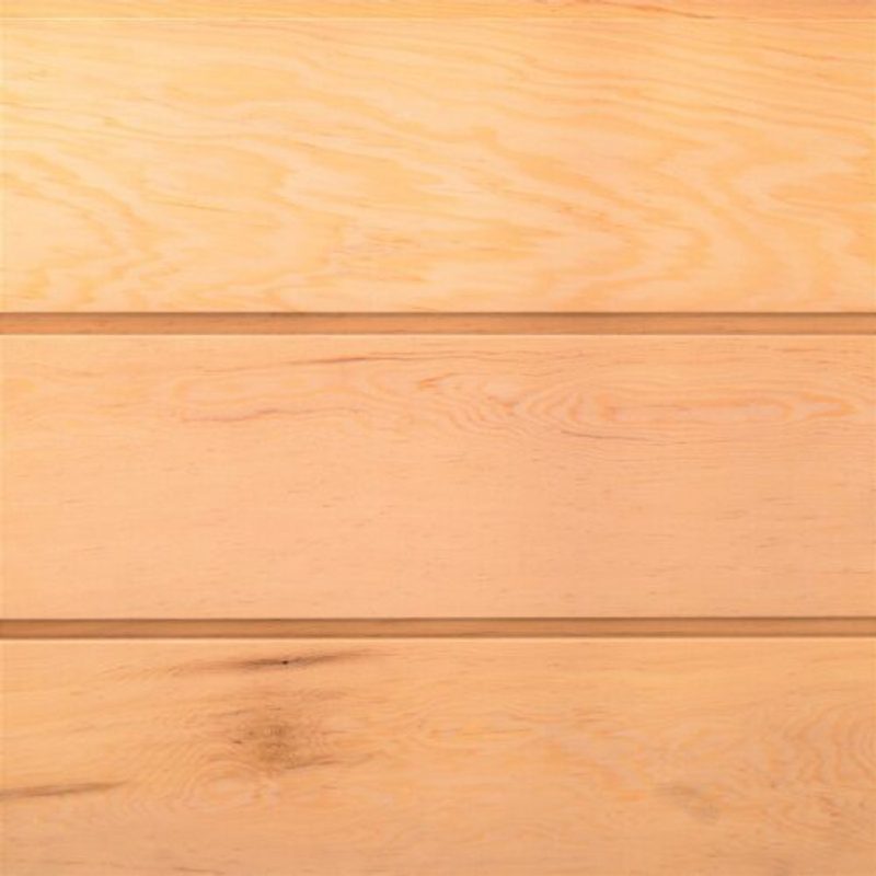 Close-up of light wood planks with subtle grain patterns and horizontal seams, creating a warm, natural wooden surface.