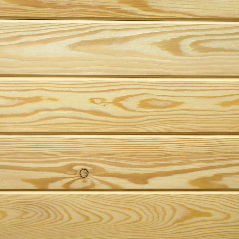 Close-up of light, natural wood planks arranged horizontally, showing grain patterns and knots.