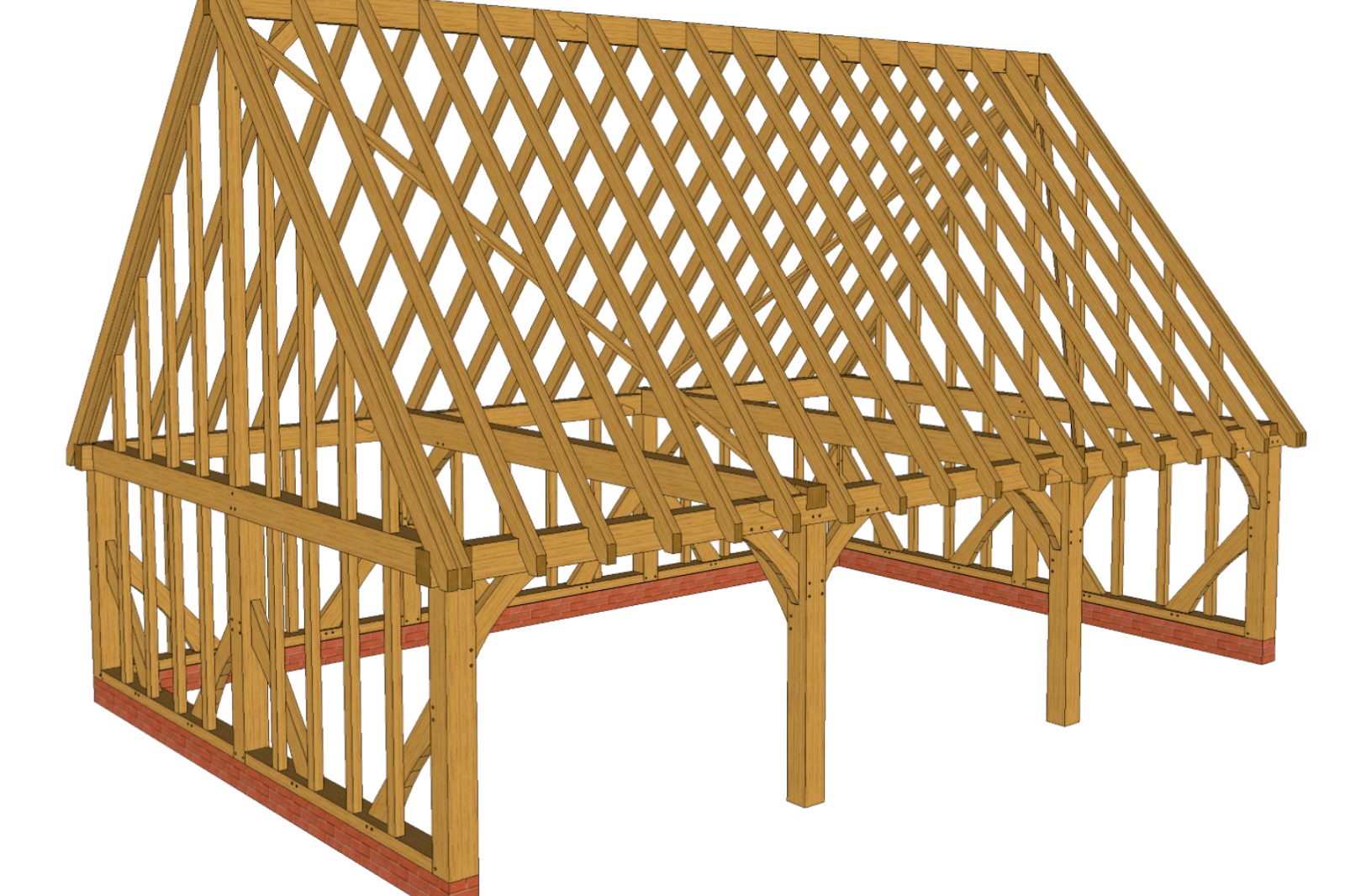 Oak-Framed Garage & Carport Kits: Designs, Plans & Prices