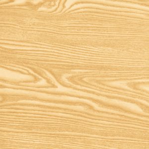 Close-up of a light wood surface with flowing grain patterns and warm beige tones.