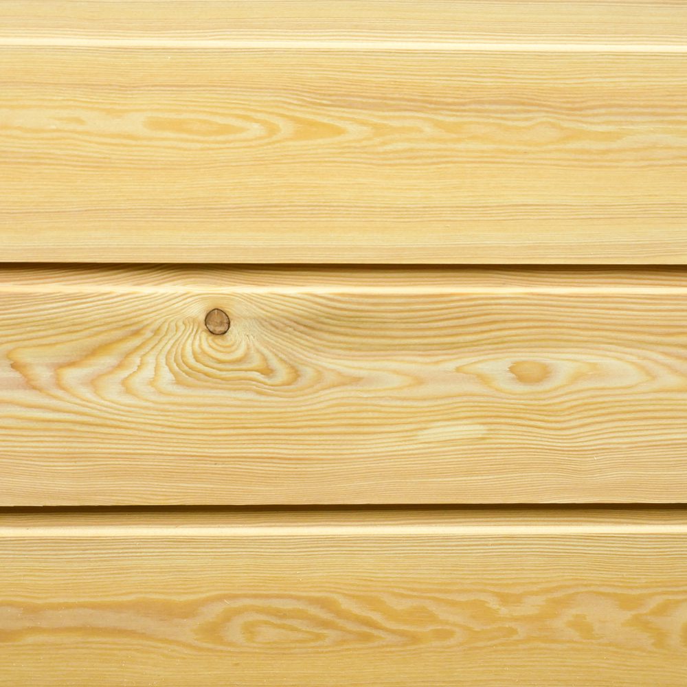 Siberian Larch Horizontal Shadow Gap Secret Nail Cladding Grade A
