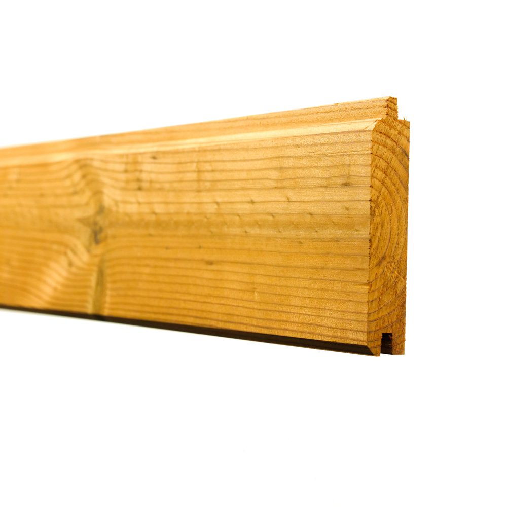 Thermowood V Grooved Cladding