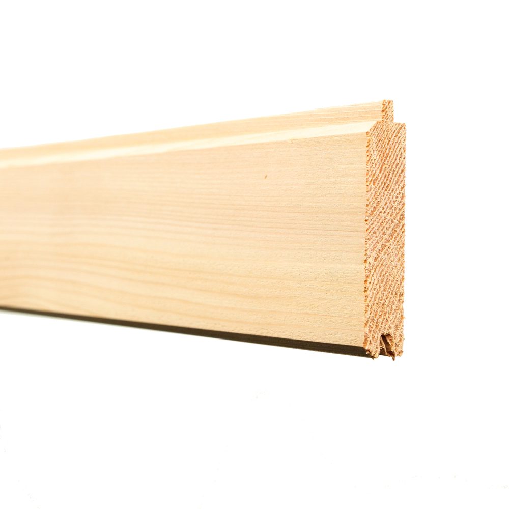 Western Red Cedar V Grooved Cladding