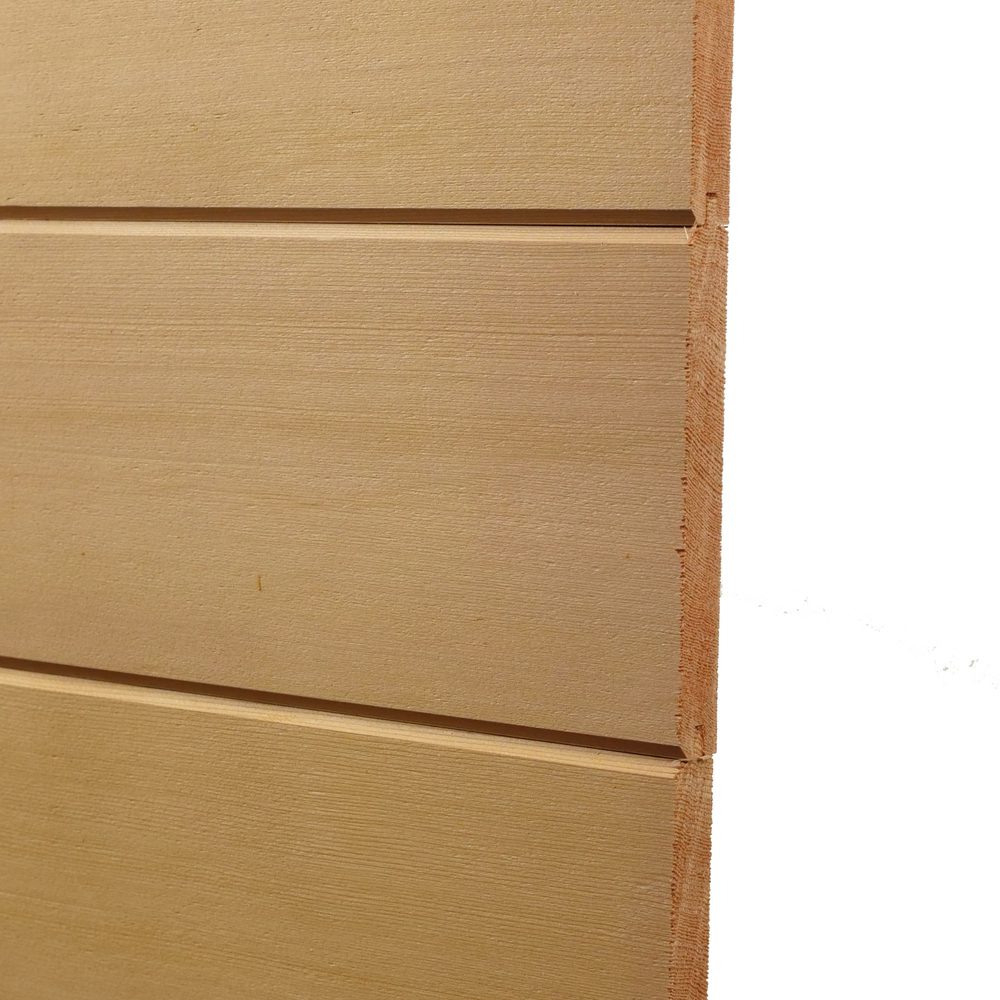 Western Red Cedar V Grooved Cladding