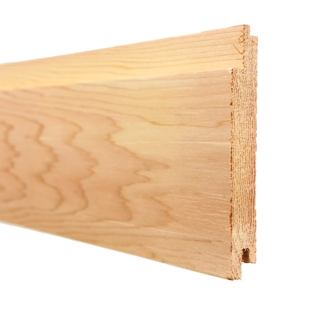Western Red Cedar Vertical Shadow Gap Secret Nail Cladding